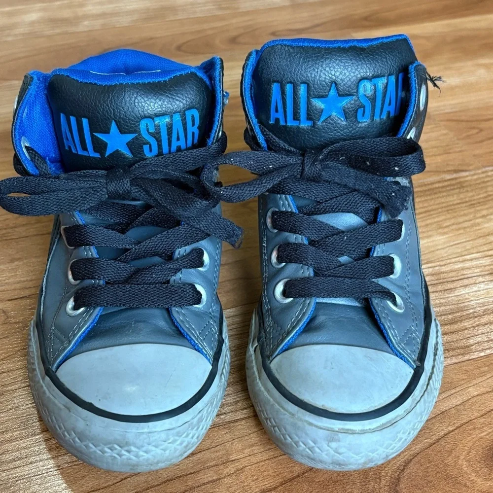 Converse Junior CT‎ High Street sneakers grey and blue Kids High-Top Size 13